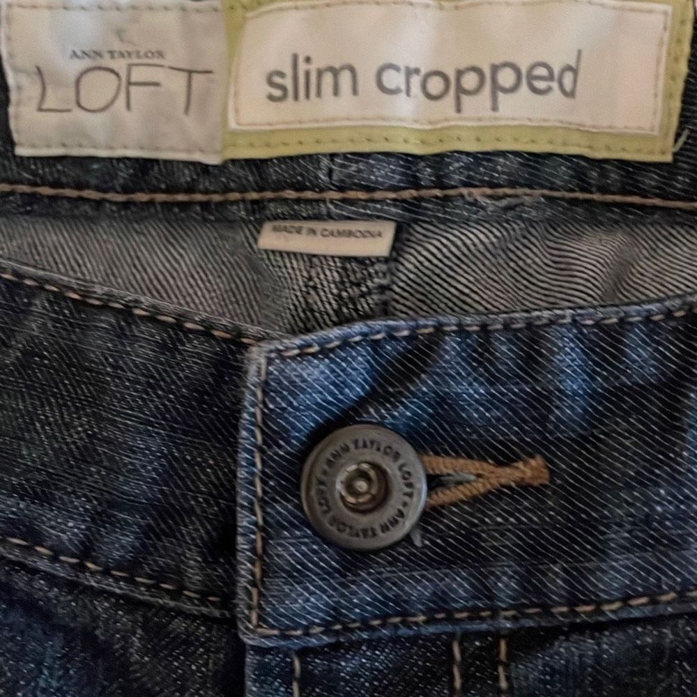 Loft Slim Cropped Jean - 4 - Picture 6 of 7